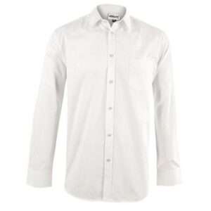 Mens Long Sleeve Haiden Shirt - White