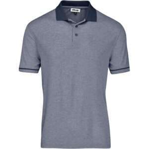 Mens Verge Golf Shirt - Blue