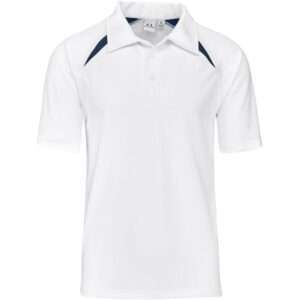 Kids Splice Golf Shirt - White