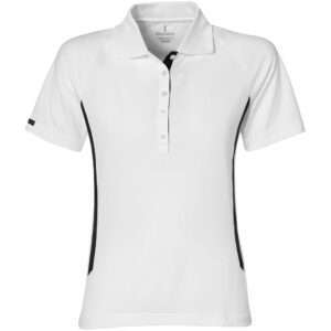 Ladies Mitica Golf Shirt - White