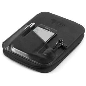 Ashburton Zip-Around Folder - Black