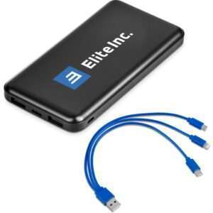 Kingpin Black 5 Compact Power Bank - 5,000mAh - Blue