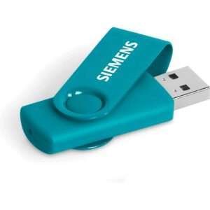 Axis Gyro Flash Drive - 16GB - Turquoise