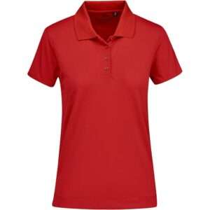 Ladies Wynn Golf Shirt - Red