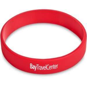 Altitude Fitwise Silicone Kids Wristband - Red