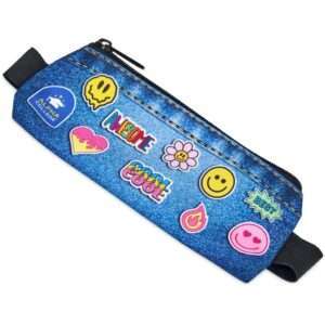 Pre-Printed Sample Hoppla Lagoon Polyester Pencil Case for A5 Notebook
