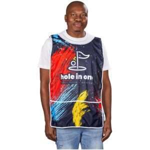 Pre-Printed Sample Hoppla League Caddy Bib